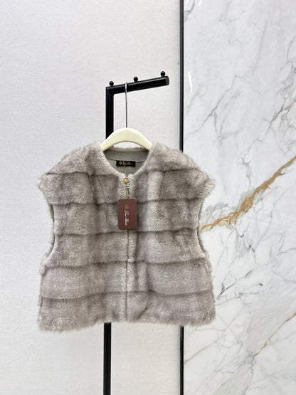 Loro NEW fur vest jacket