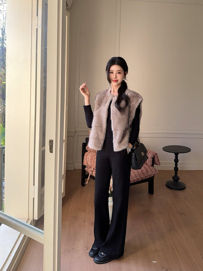 Loro NEW fur vest jacket