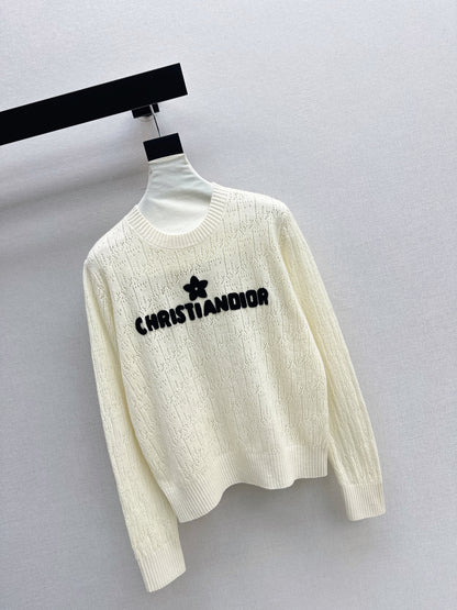 CD NEW embroidery sweater