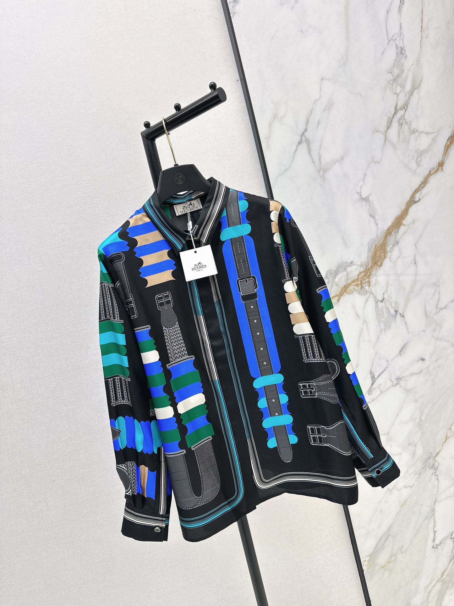 Hemr NEW print silk shirts