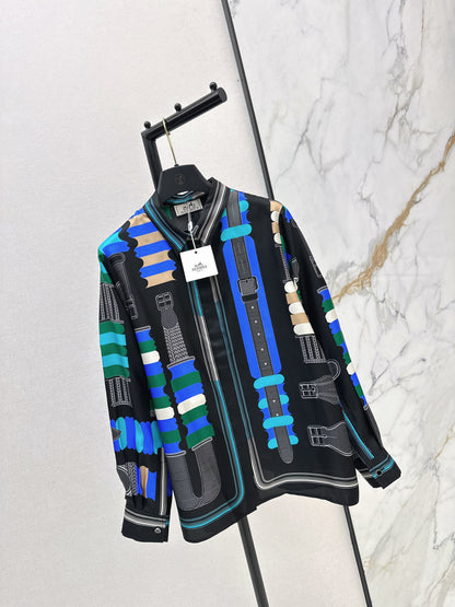 Hemr NEW print silk shirts