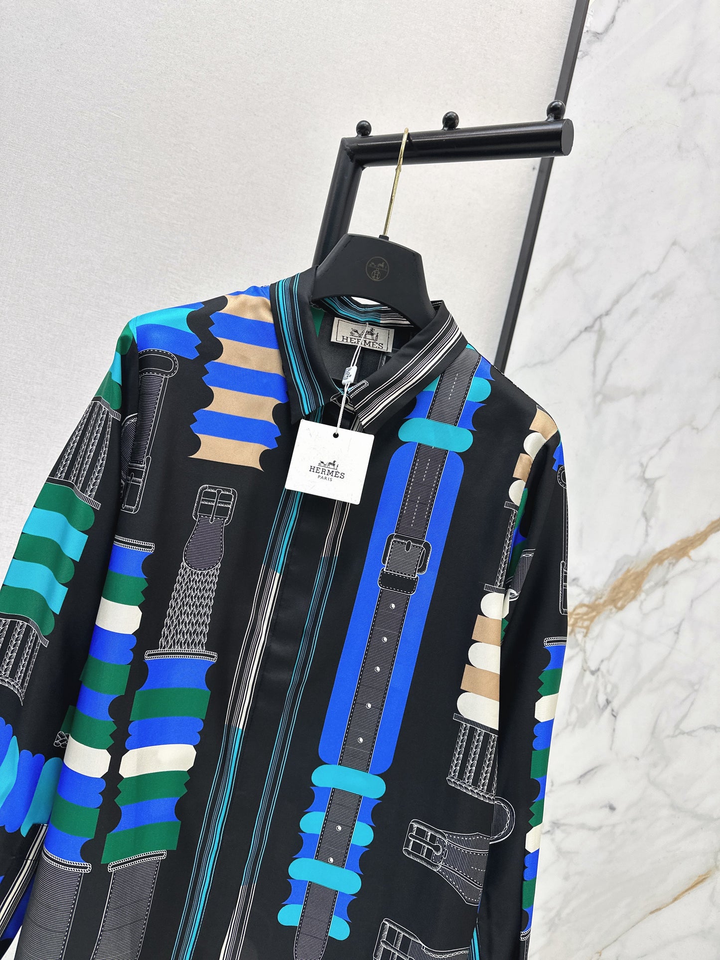 Hemr NEW print silk shirts