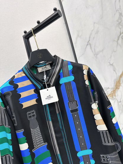 Hemr NEW print silk shirts