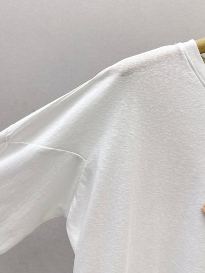 Miu NEW rhinestone tee