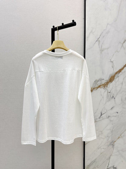 Miu NEW rhinestone tee