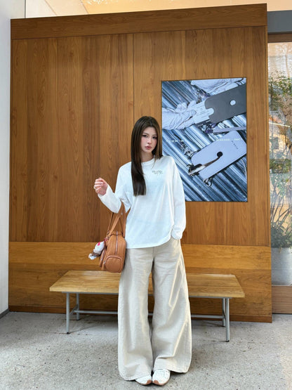 Miu NEW rhinestone tee