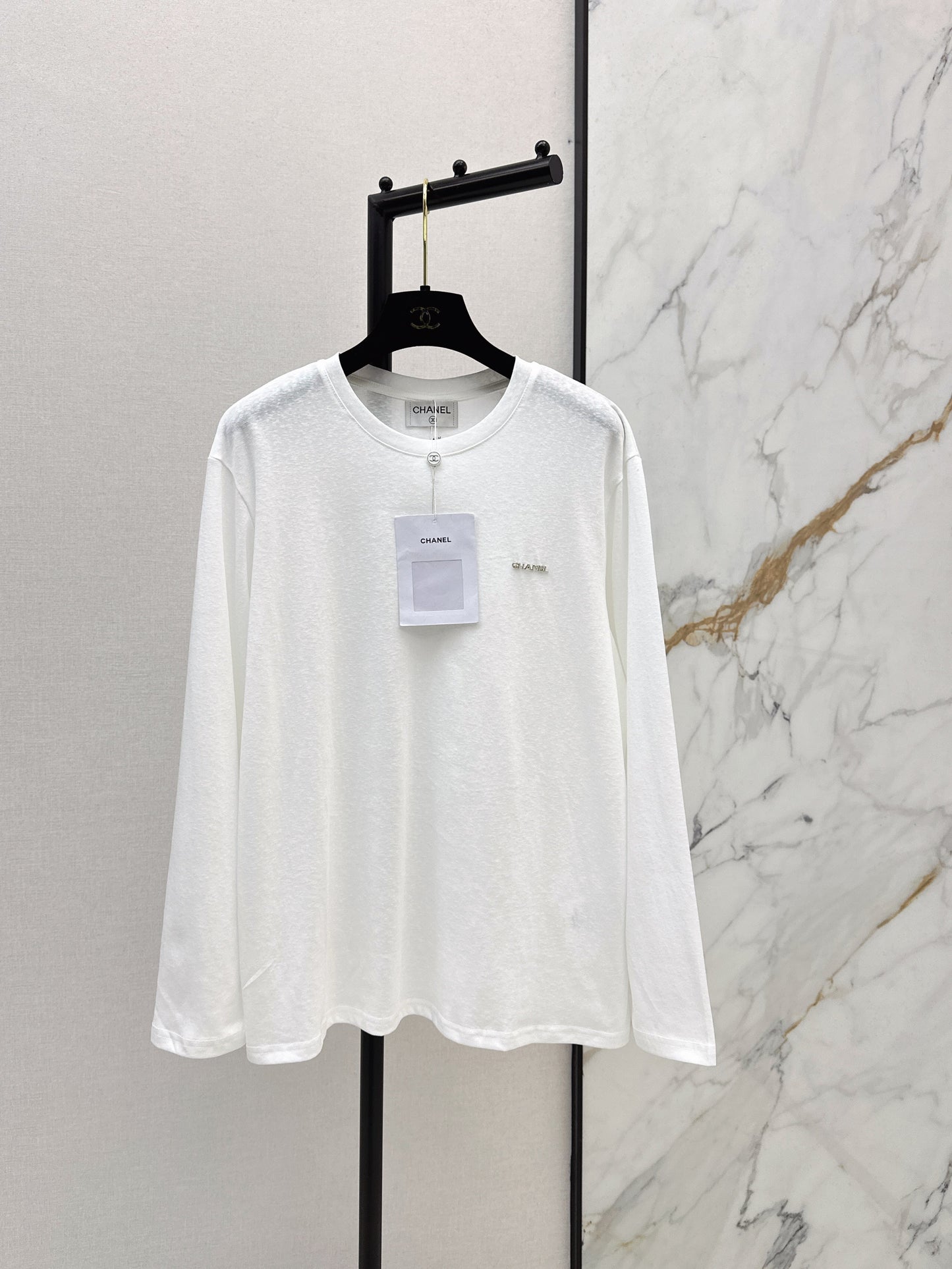 Chan NEW embroidery logo tee