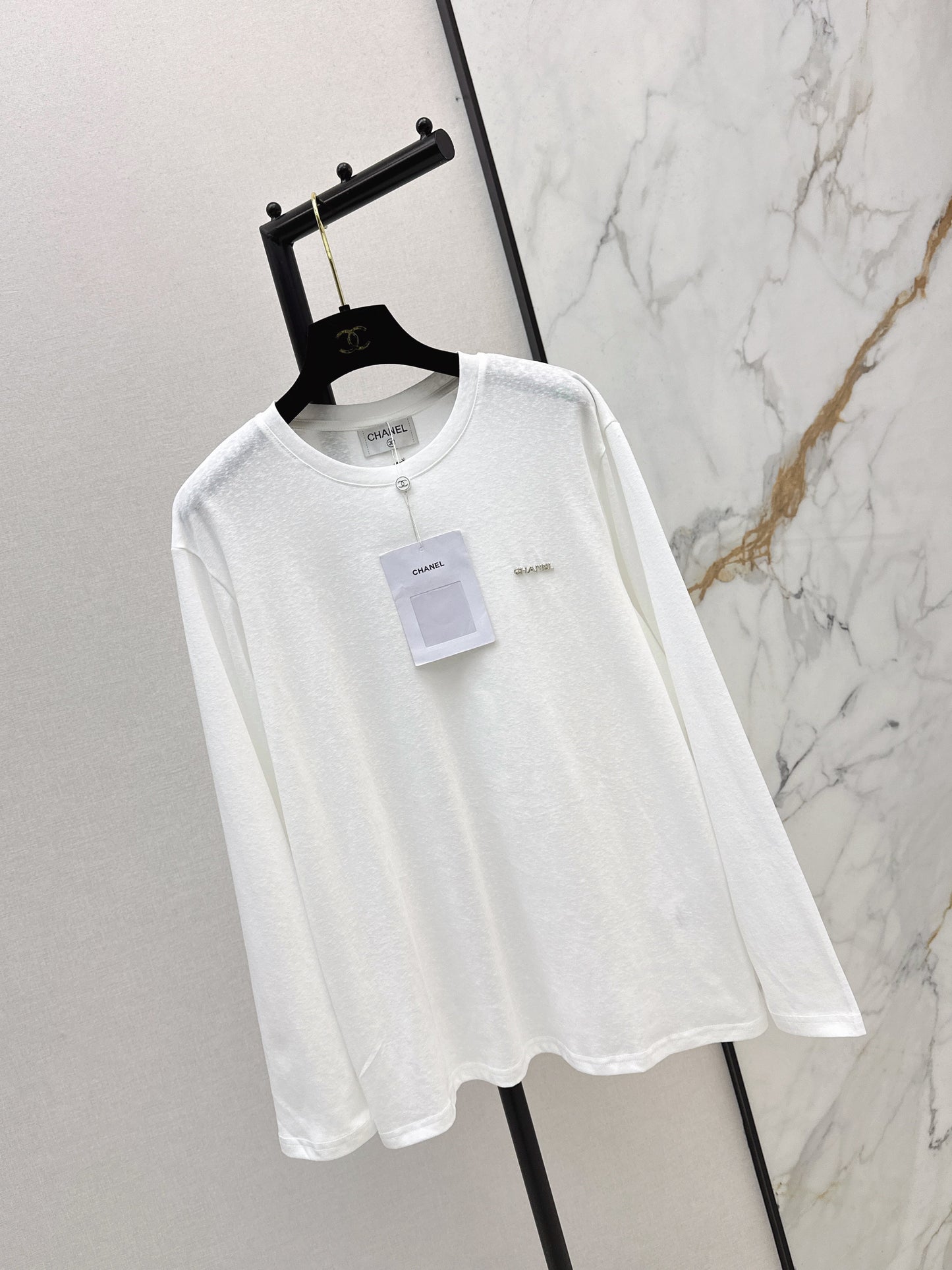 Chan NEW embroidery logo tee