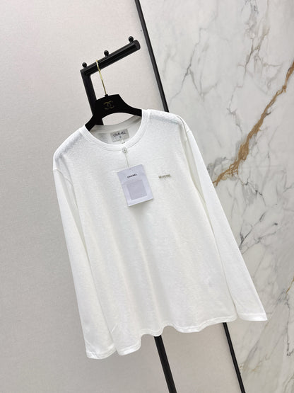 Chan NEW embroidery logo tee