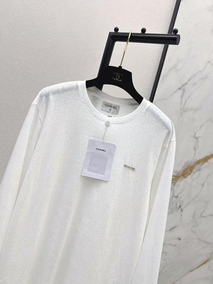 Chan NEW embroidery logo tee