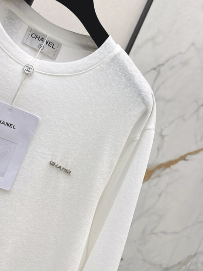 Chan NEW embroidery logo tee