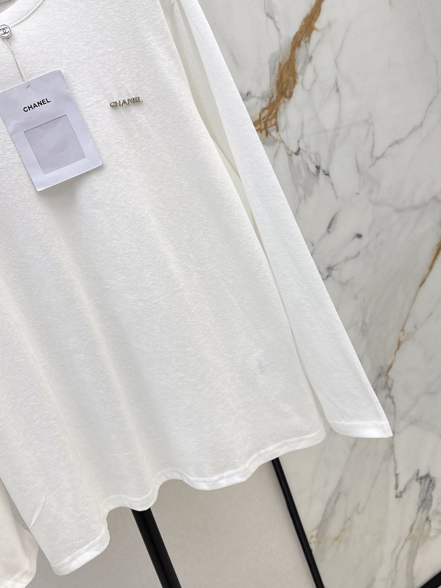 Chan NEW embroidery logo tee