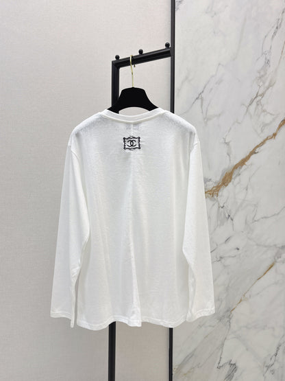 Chan NEW embroidery logo tee