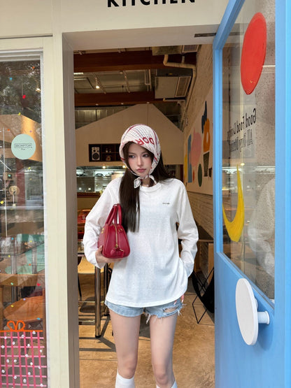 Chan NEW embroidery logo tee