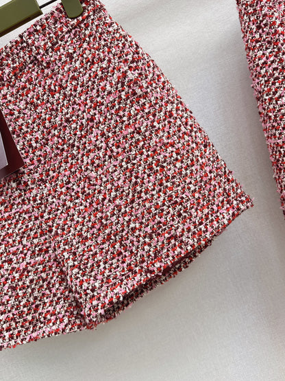 Guc NEW tweed short