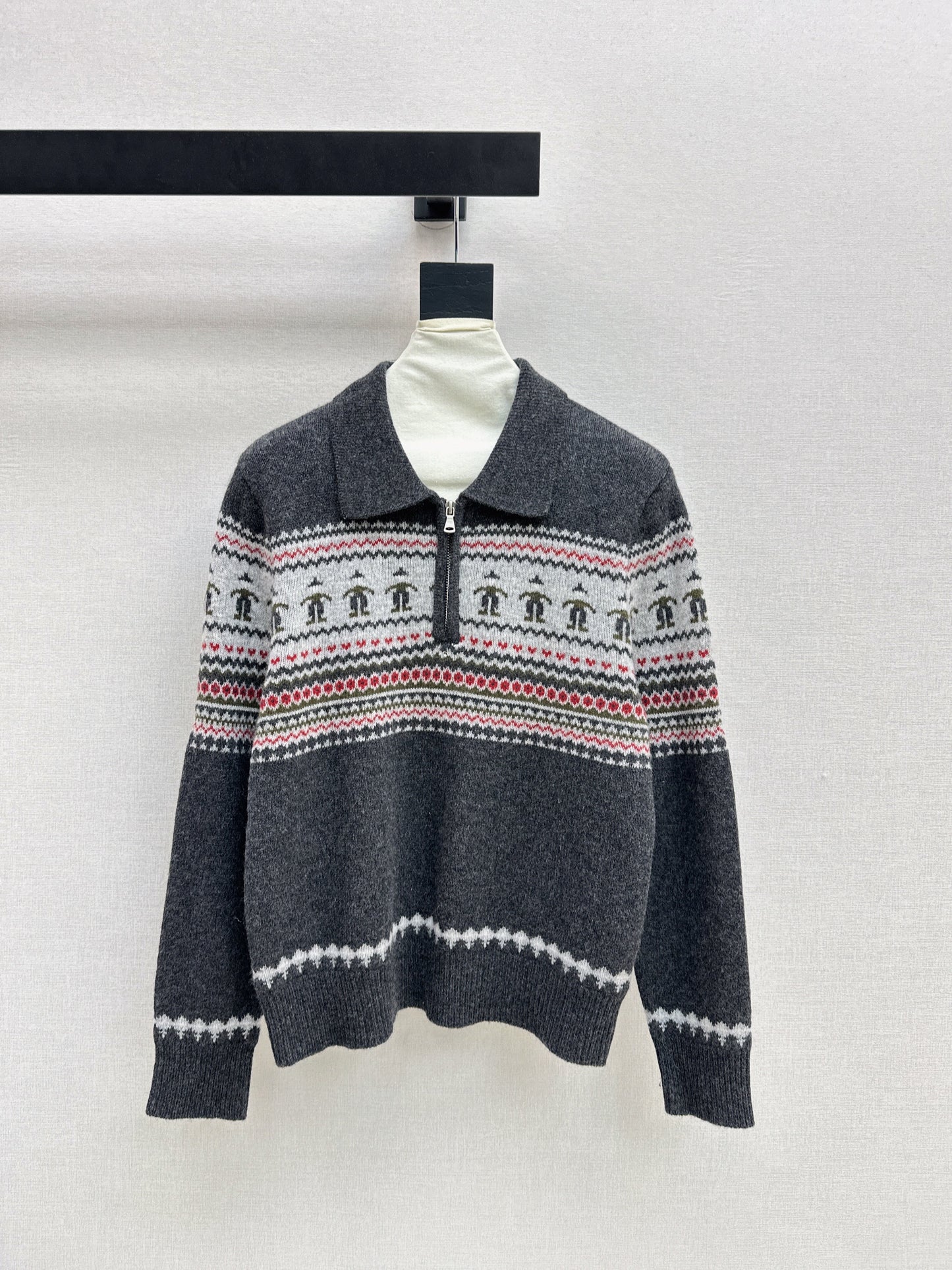Chan NEW fair isle sweater