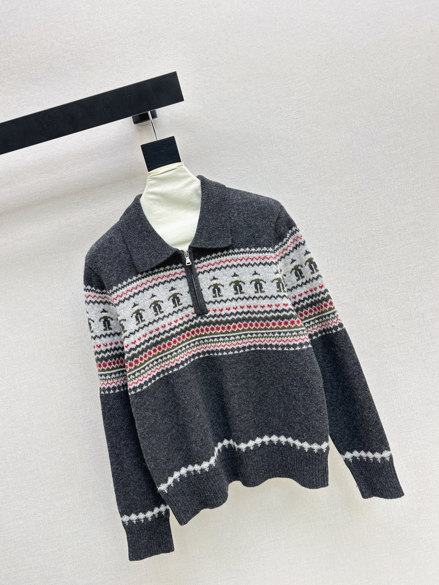 Chan NEW fair isle sweater