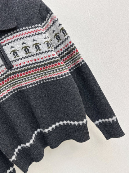 Chan NEW fair isle sweater