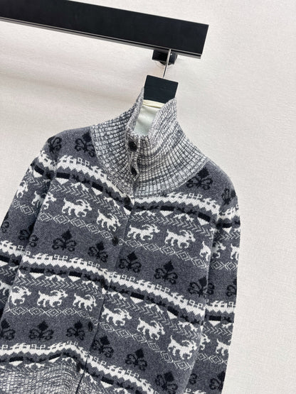 Ral NEW fair isle knitted cardigan