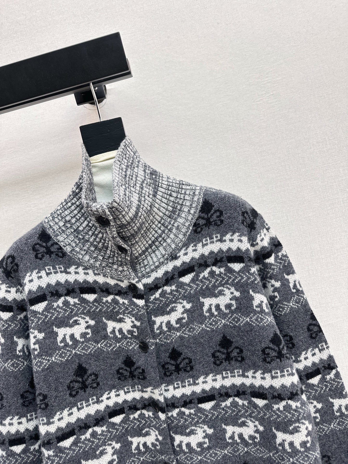 Ral NEW fair isle knitted cardigan