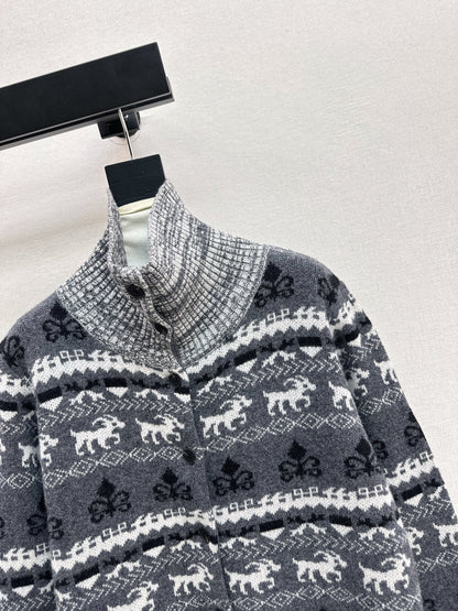 Ral NEW fair isle knitted cardigan