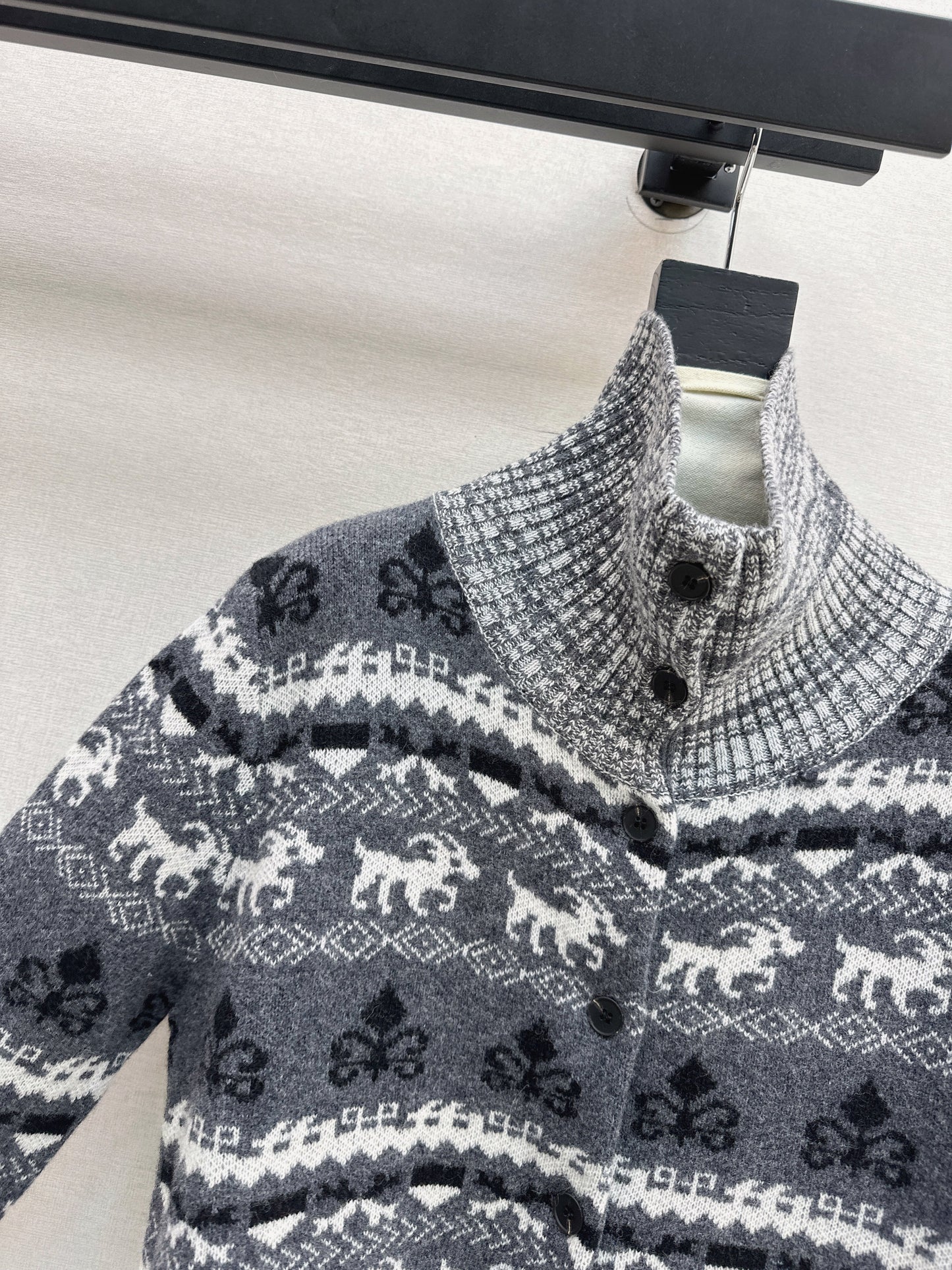 Ral NEW fair isle knitted cardigan