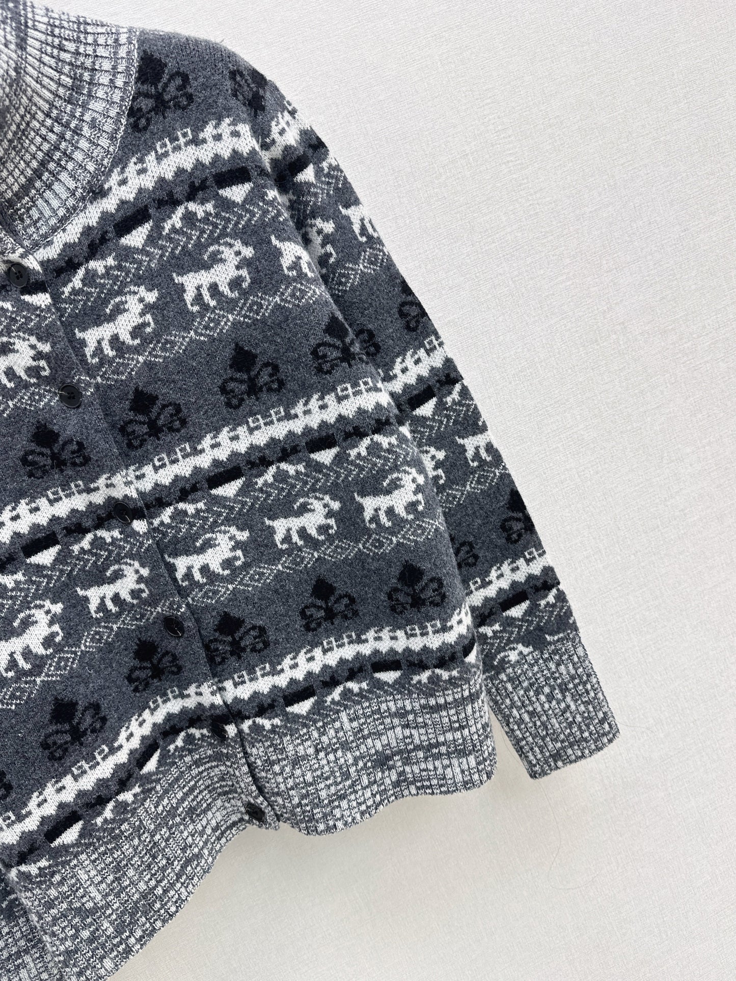 Ral NEW fair isle knitted cardigan