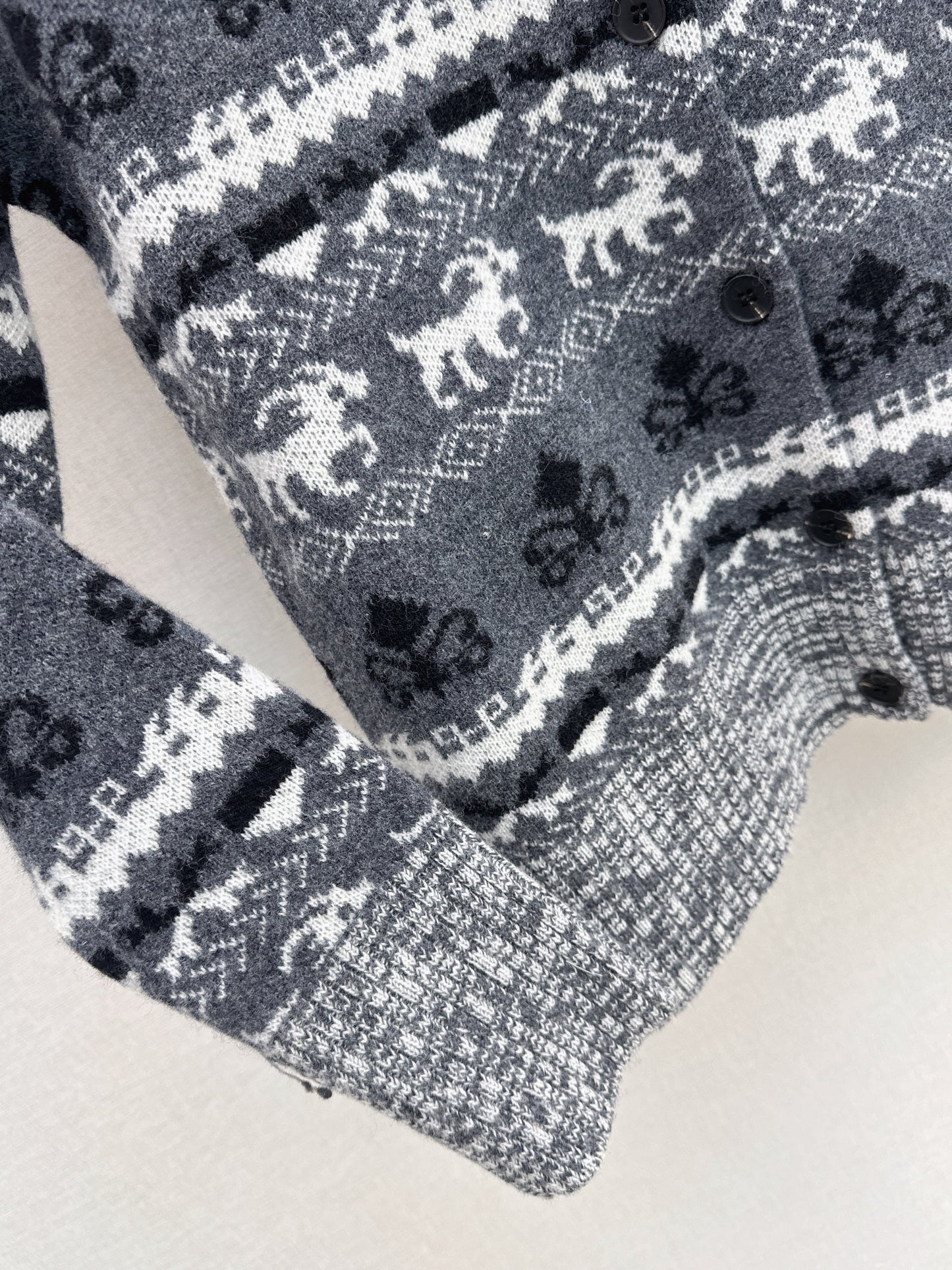 Ral NEW fair isle knitted cardigan