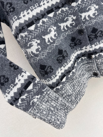 Ral NEW fair isle knitted cardigan