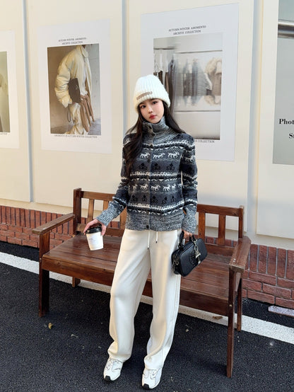 Ral NEW fair isle knitted cardigan