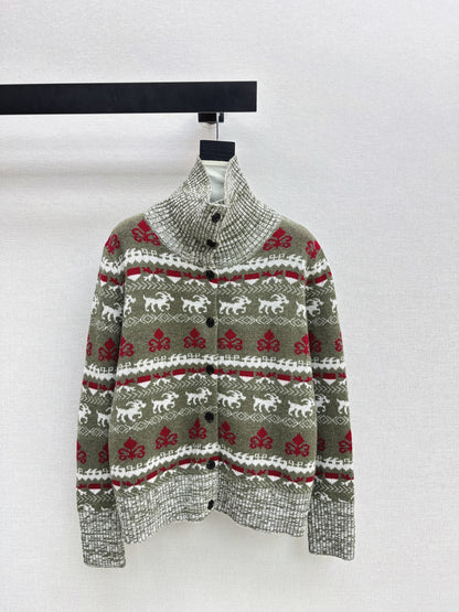 Ral NEW fair isle knitted cardigan