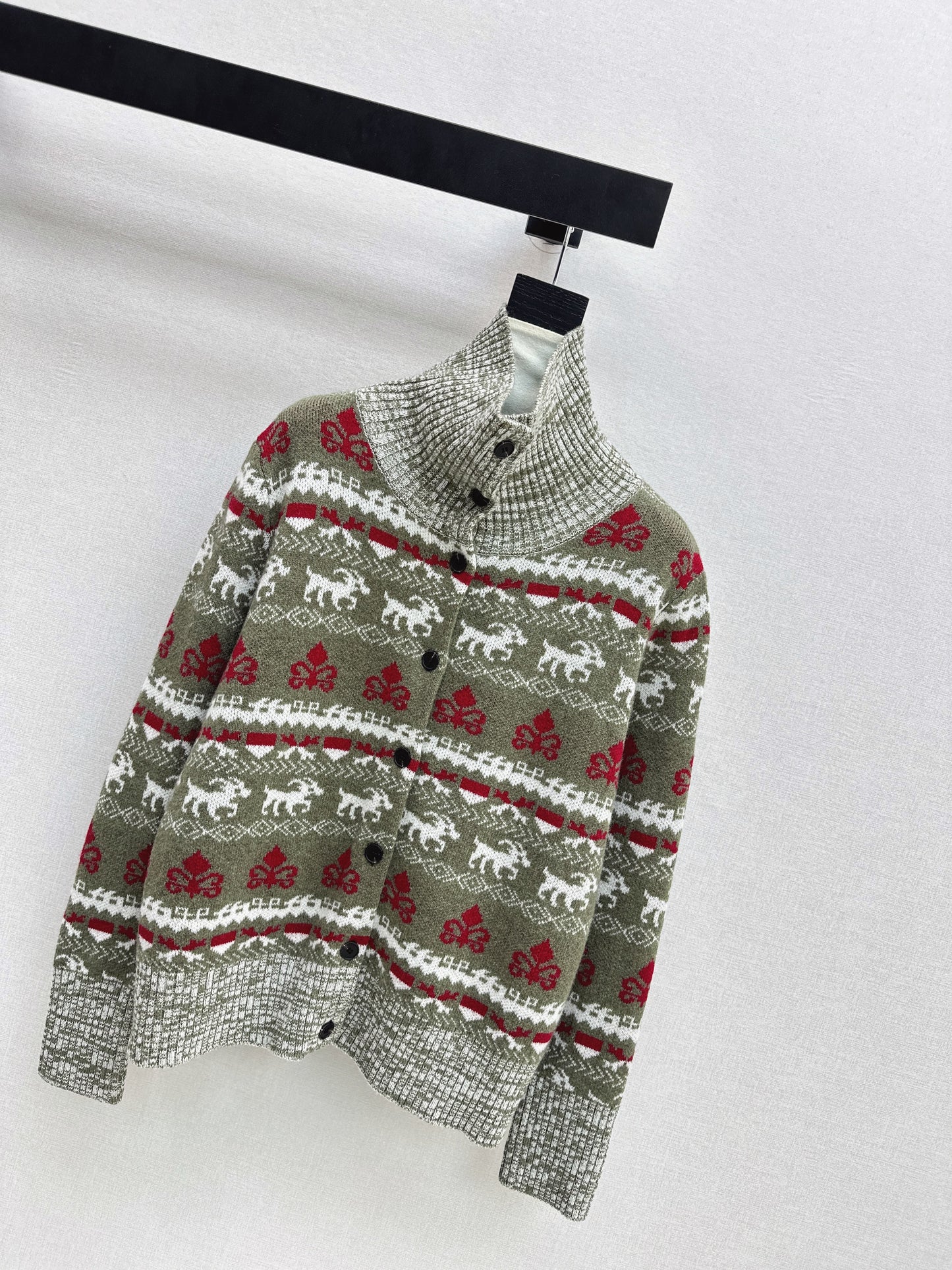 Ral NEW fair isle knitted cardigan