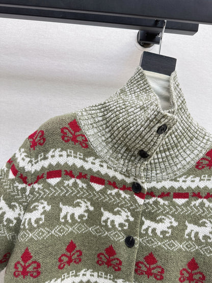 Ral NEW fair isle knitted cardigan