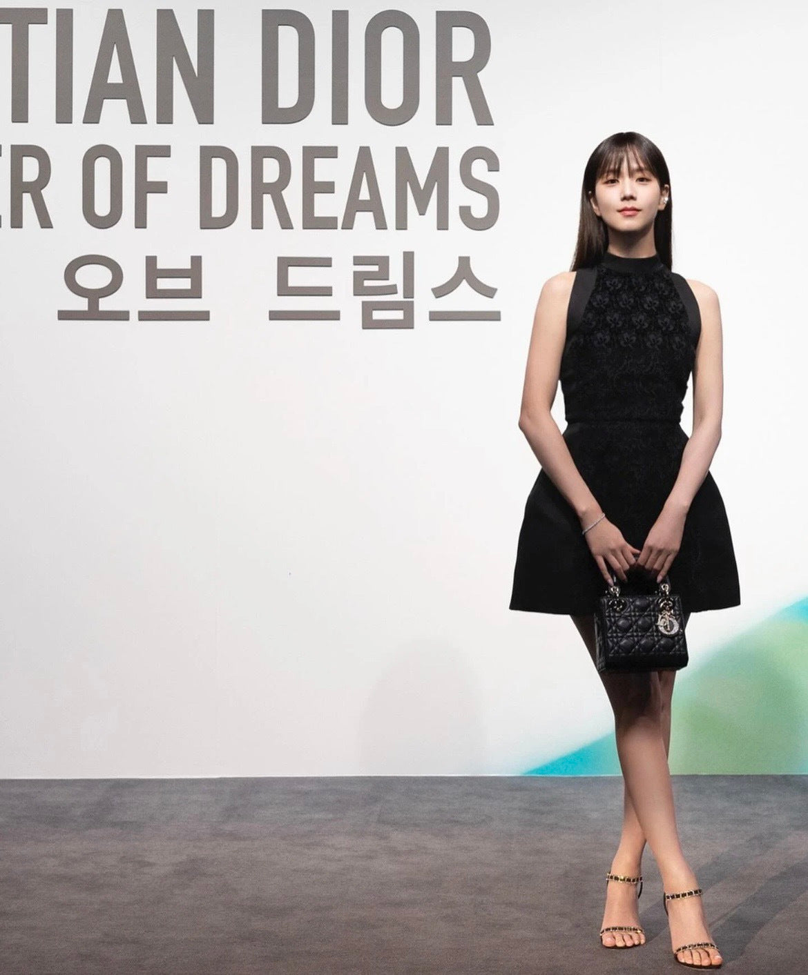 CD NEW jacquard belted dress