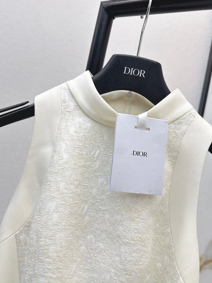 CD NEW jacquard belted dress