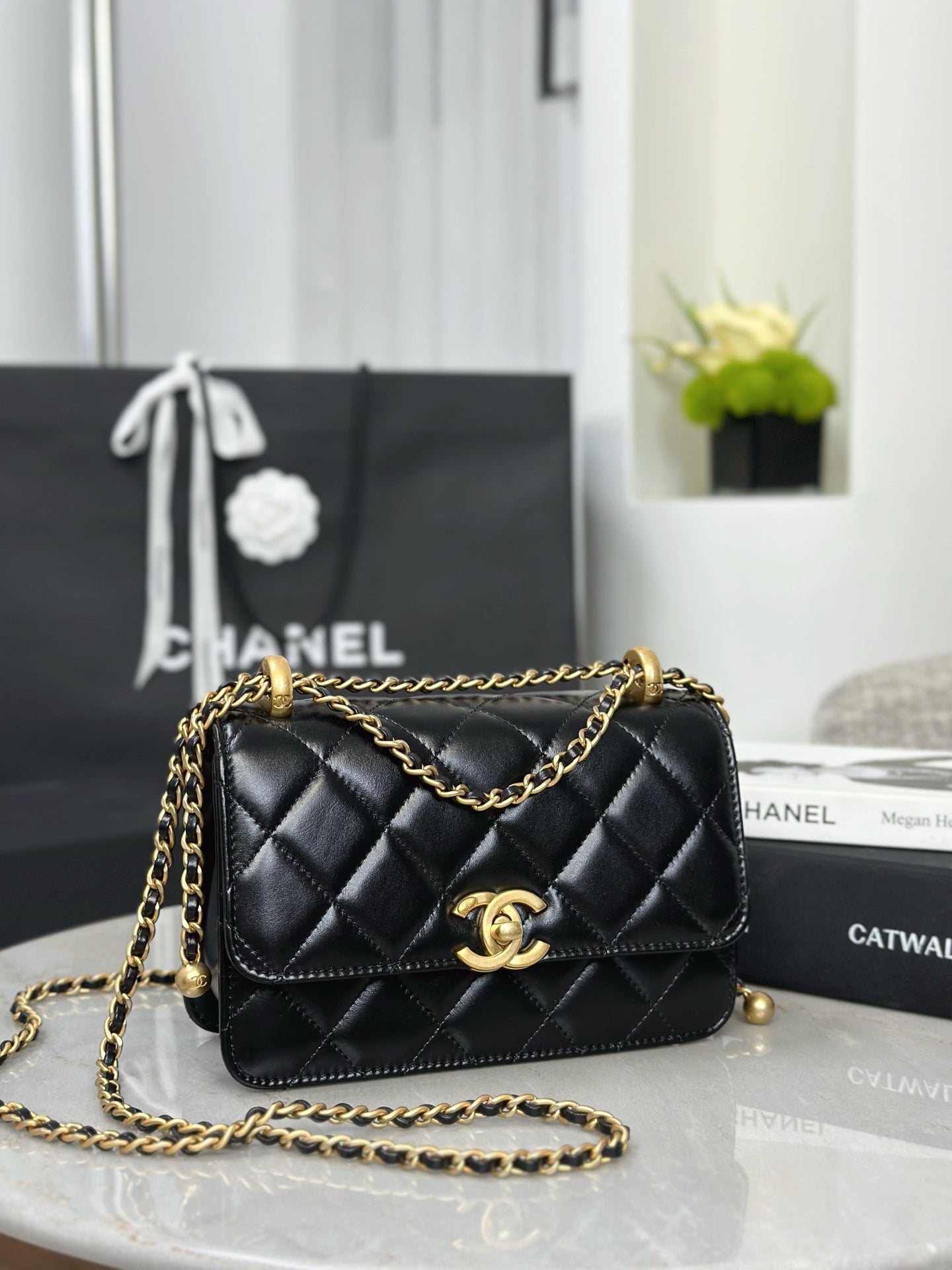 Chan NEW 25S chain shoulder bag