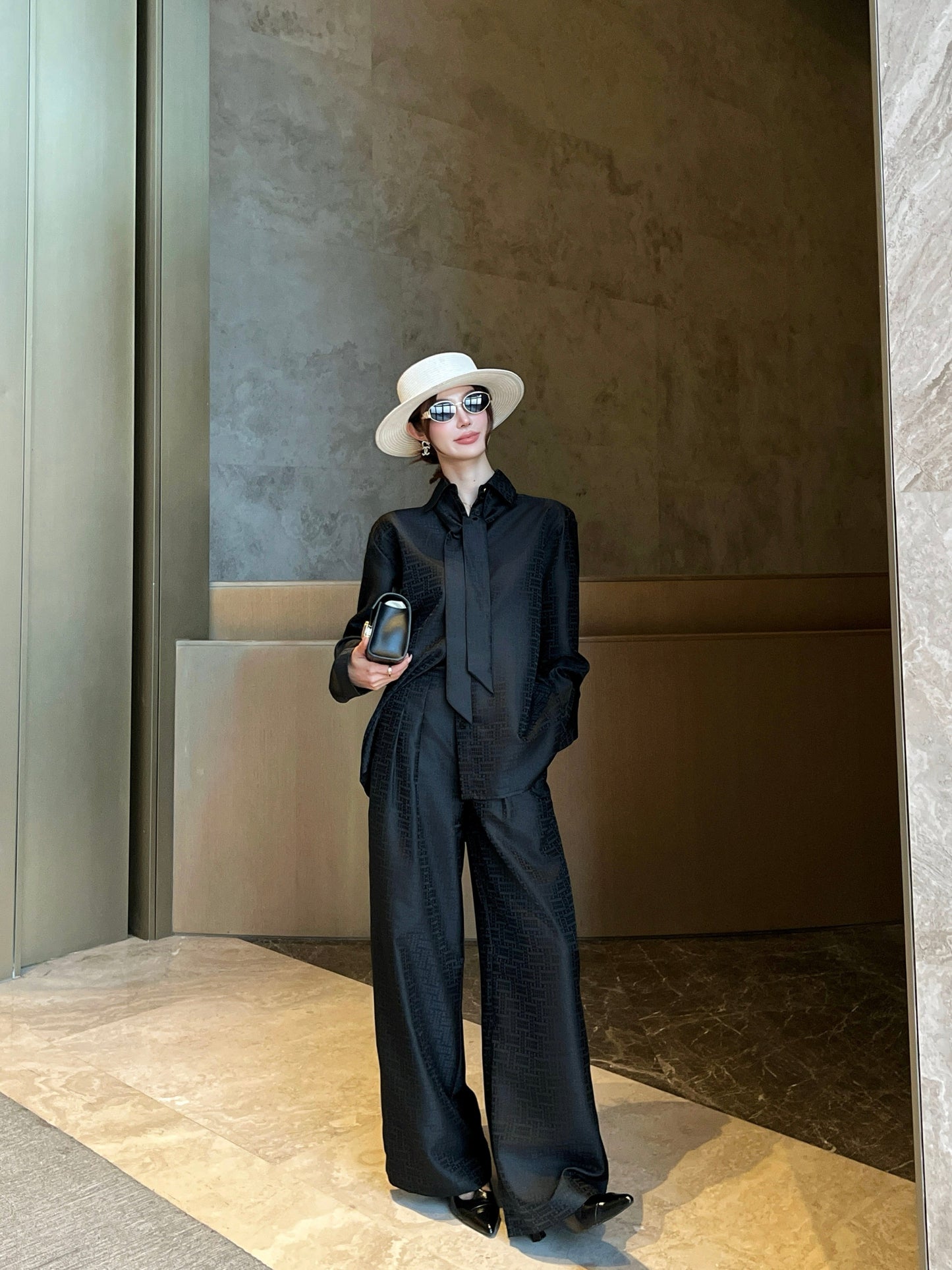 Herm NEW jacquard streamer shirts