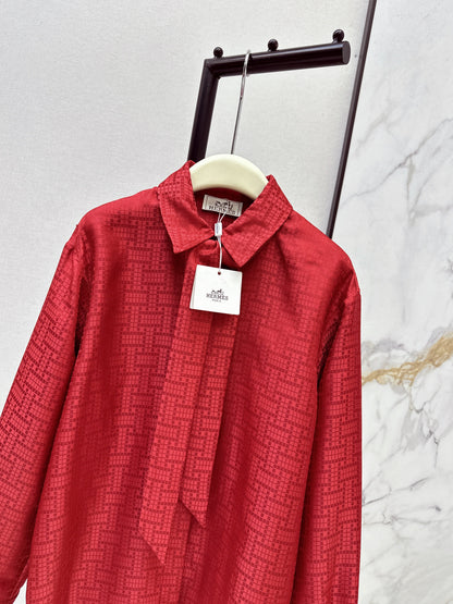 Herm NEW jacquard streamer shirts