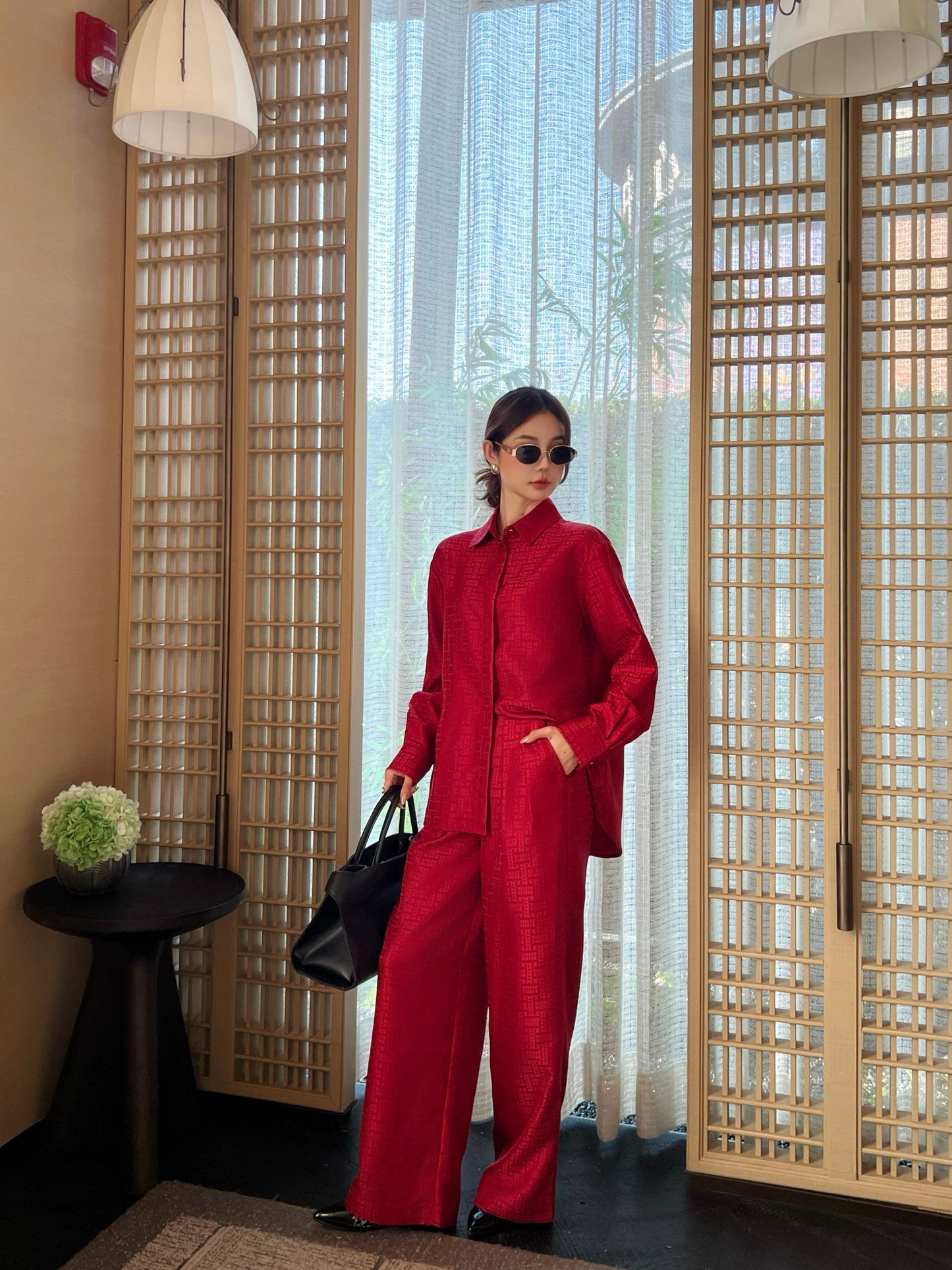 Herm NEW jacquard streamer shirts