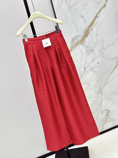 Herm NEW jacquard suit pants