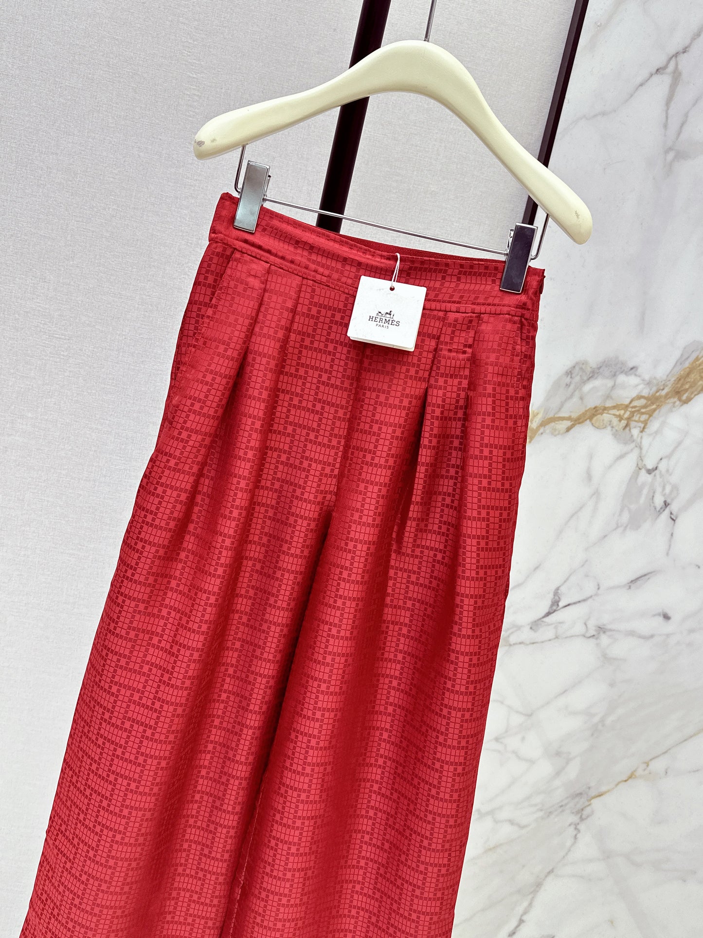 Herm NEW jacquard suit pants