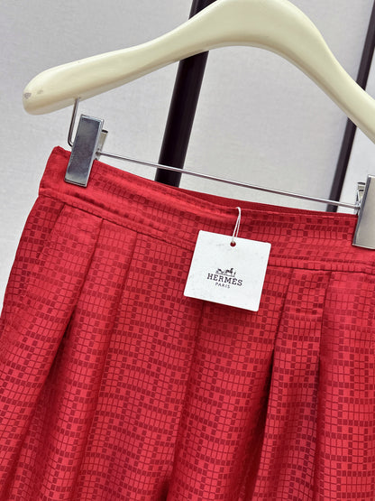 Herm NEW jacquard suit pants