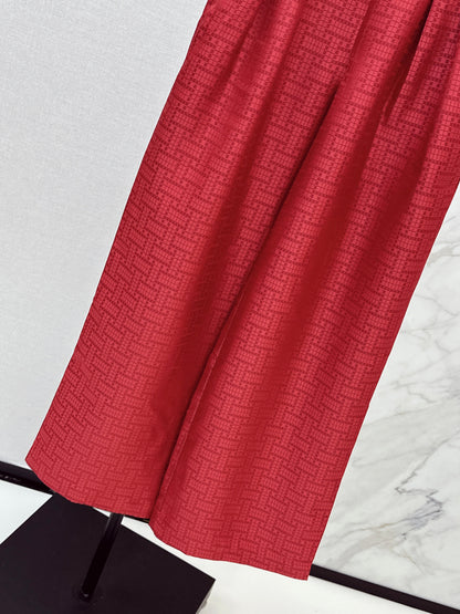 Herm NEW jacquard suit pants