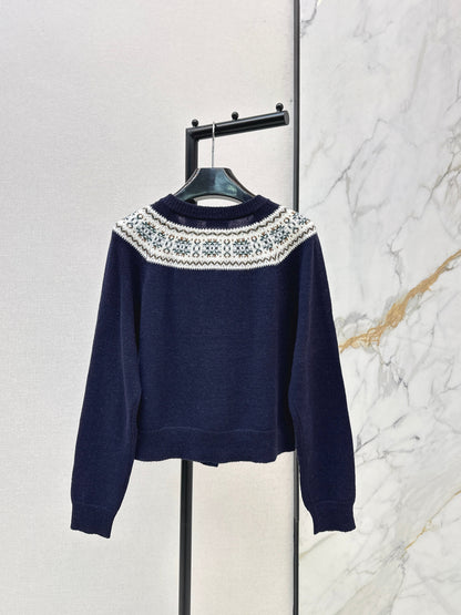 Celi NEW fair isle cashmere cardigan