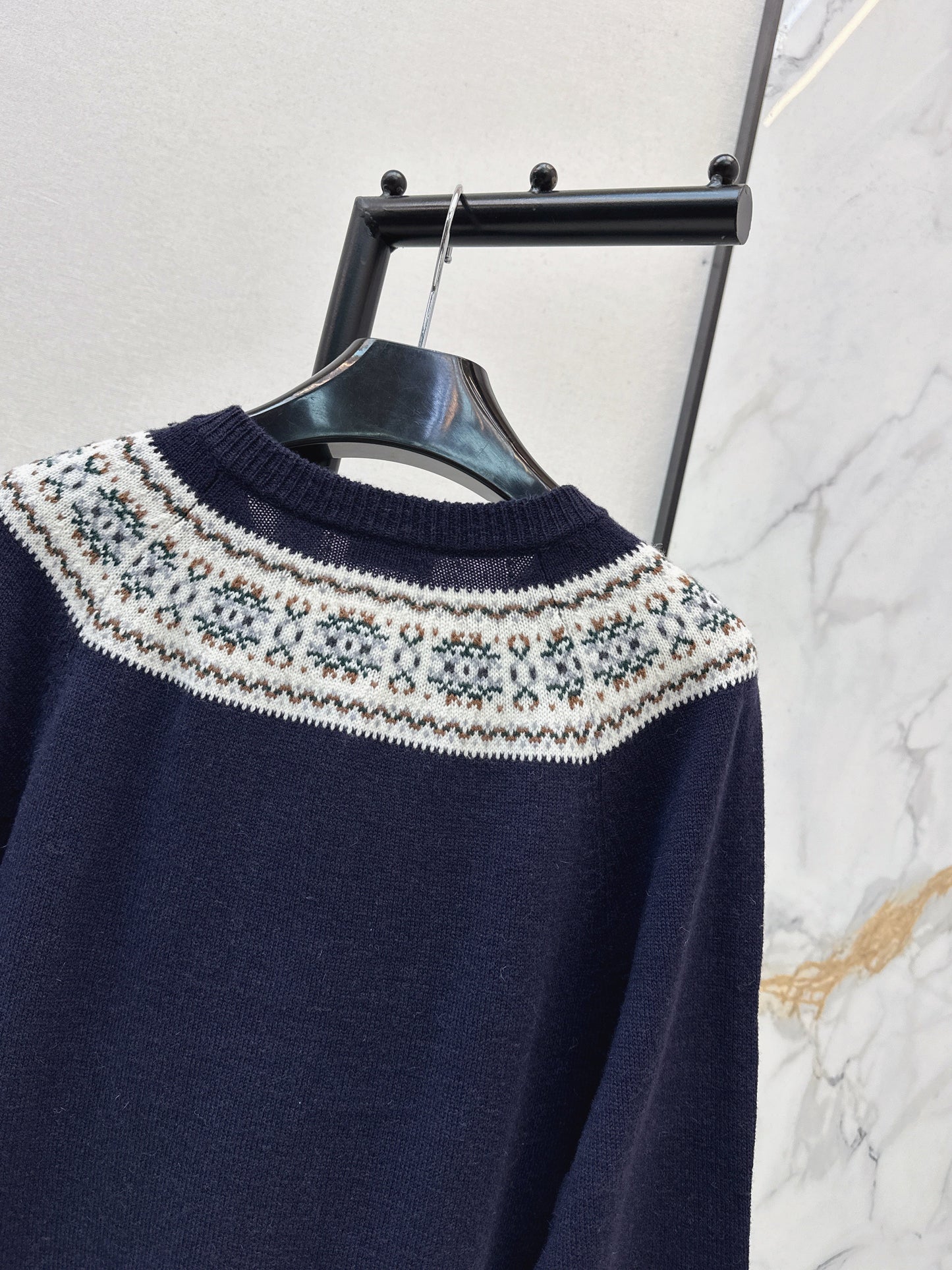 Celi NEW fair isle cashmere cardigan