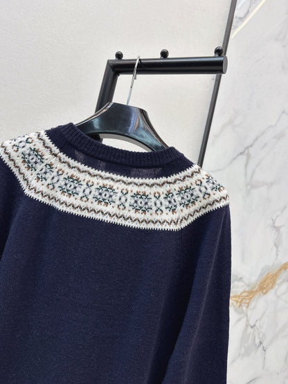 Celi NEW fair isle cashmere cardigan