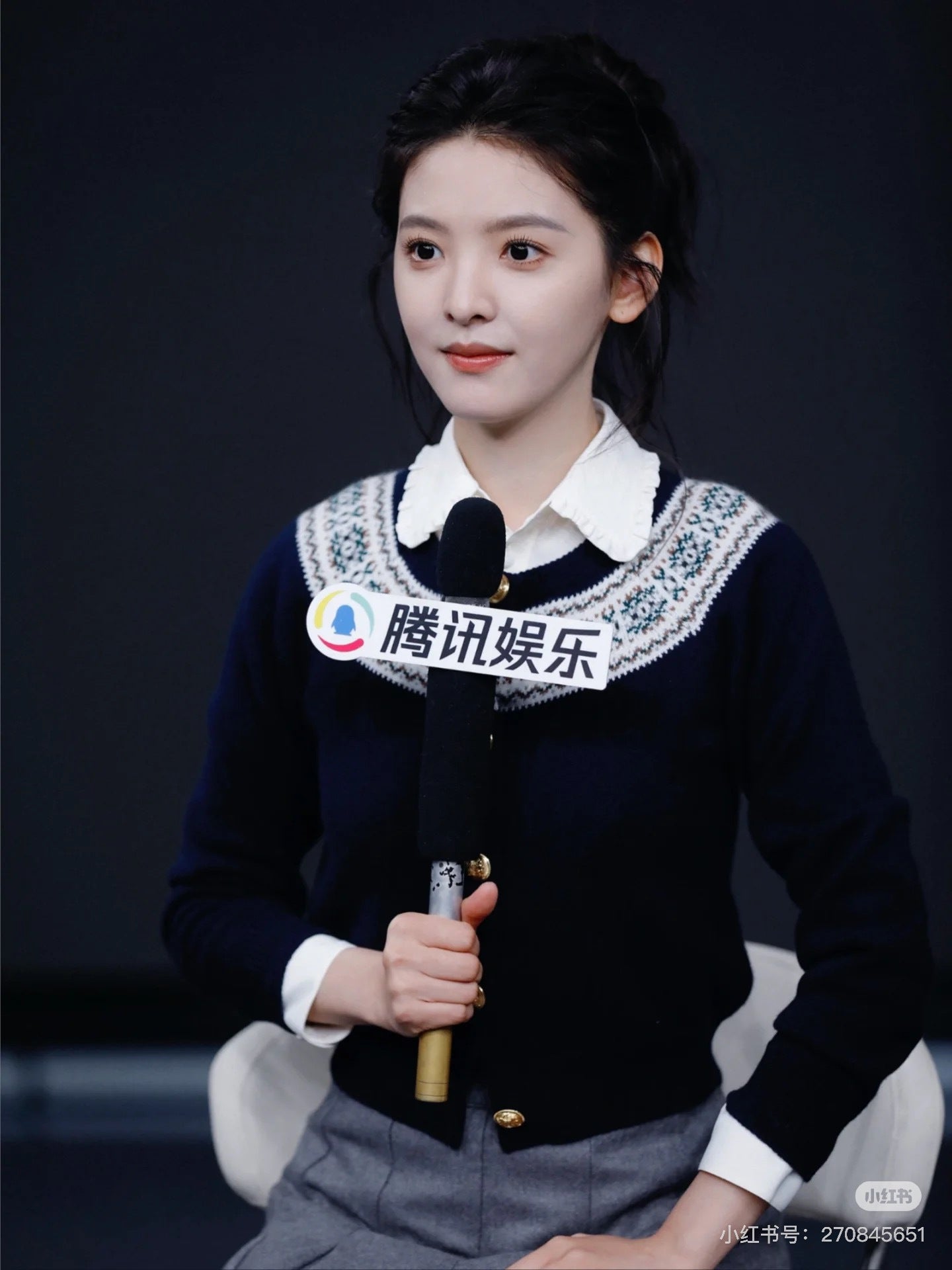 Celi NEW fair isle cashmere cardigan