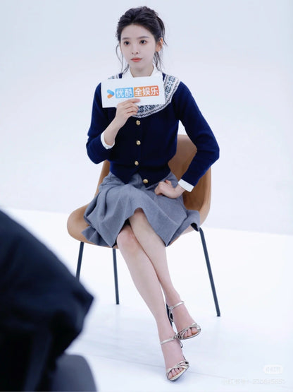 Celi NEW fair isle cashmere cardigan