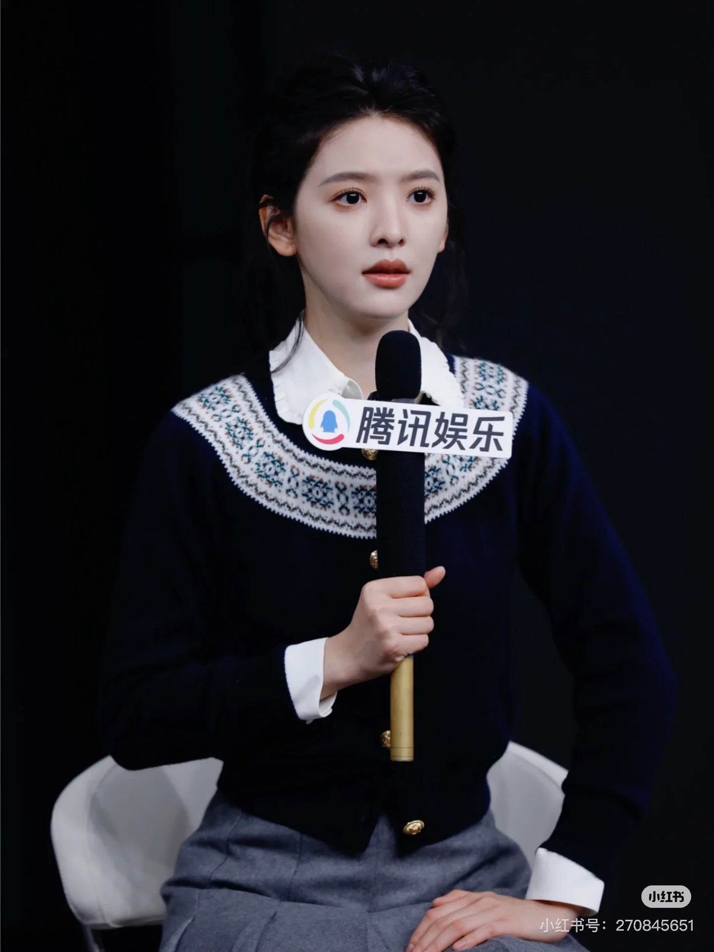 Celi NEW fair isle cashmere cardigan