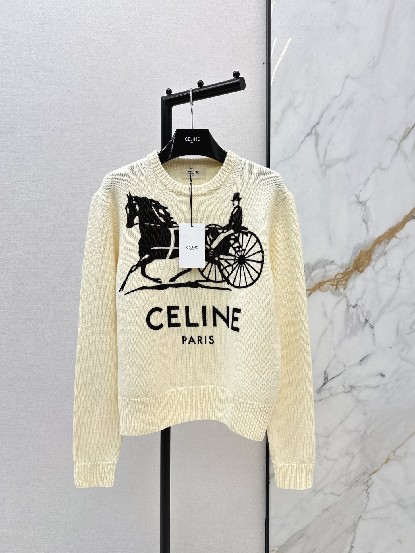 Celi NEW 3d textured knit sweater